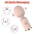 Sunfo Erdbeere - wasserfester Mini-Massager-Vibrator (rosa) 