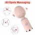 Sunfo Erdbeere - wasserfester Mini-Massager-Vibrator (rosa) 