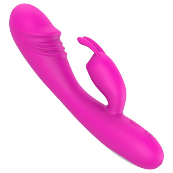 Lonely - wiederaufladbarer G-Punkt-Vibrator mit Klitorisarm (lila)