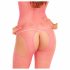 Rene Rofe - Netz-Catsuit (S-L) - Pink 