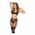 Mapalé - Dessous-Set mit Strumpfhalter (schwarz)  - M/L