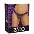 ZADO - Lederhose für Strap-Ons (schwarz) - S-L