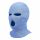 Balaclava - Gestrickte Maske mit 3 Öffnungen (Blau) 