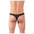 Showmaster Tanga für Männer (schwarz)  - L