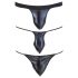 Svenjoyment - Herren-Tanga-Set - Schwarz (3-teilig) S-L