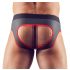 Svenjoyment - offener Jockstrap (schwarz-rot) 