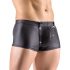 Svenjoyment - Strasssteinbesetzte Reißverschluss-Boxershorts (schwarz) 