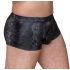 NEK - Boxershorts mit Schlangenhautmuster (schwarz)