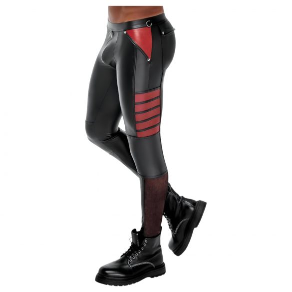 NEK - Lange Hose (schwarz-rot)