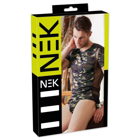 / NEK - Camouflage Herren T-Shirt (grün-braun) 