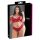 Cottelli Plus Size - weicher Spitzen-BH-Set (rot)  - 4XL