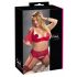 Cottelli Plus Size - anpassbares Dessous-Duo (rot) 