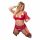 Cottelli Plus Size - anpassbares Dessous-Duo (rot)  - 90D/XL