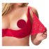 Cottelli Plus Size - anpassbares Dessous-Duo (rot)  - 90D/XL