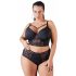 /Cottelli Plus Size - Träger-Spitzen-BH (schwarz) 