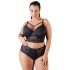 /Cottelli Plus Size - Träger-Spitzen-BH (schwarz)  - 95D