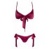 Cottelli - Bikini-Stil BH-Set (rot) 