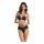 Passion Eco Kerria - Spitzen-Bikini-Set (Schwarz) 