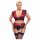 Cottelli Bondage Plus Size - Spitzen-BH-Set (rot-schwarz) 