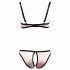 Cottelli - Gestreiftes Push-up-Set 