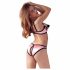 Cottelli - Gestreiftes Push-up-Set  - 85B/L