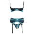 Cottelli - Jade - exklusives Push-Up-Set (grün)  - 90B/XL