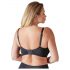 Cottelli Plus Size - gepolsterter Hebe-BH (schwarz)