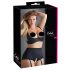 Cottelli Plus Size - gepolsterter Hebe-BH (schwarz)