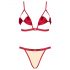 Obsessive Rubinesa - pikantes Dessous-Set (rot)