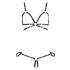 Cottelli Bondage - glänzender Schmuck-Körperharness-Bikini (schwarz)  - M