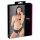 Cottelli - Offene Spitzen-Damenpanty mit Schleife (Schwarz) - L