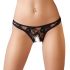 Cottelli - Sex-Tanga aus Spitze (schwarz)  - M