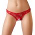 Cottelli - Sex-Tanga aus Spitze (rot)  - M