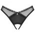 Obsessive Latinesa - offener Tanga (schwarz)  - M/L