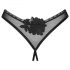 Obsessive Latinesa - offener Tanga (schwarz)  - M/L