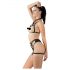 Cottelli - Dekor-Körpergurt Lingerie-Set - Schwarz (S-L)