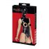 Bad Kitty - Kopfmaske und Body mit offenen Brust- und Genitalbereich (schwarz)  - M