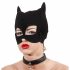 Bad Kitty - Katzenmaske (schwarz) 