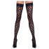 Cottelli Legwear - Leopardenmuster Strümpfe (Schwarz) 