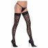 Cottelli Legwear - Leopardenmuster Strümpfe (Schwarz)  - 3