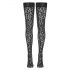 Cottelli Legwear - Leopardenmuster Strümpfe (Schwarz)  - 4