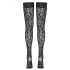 Cottelli Legwear - Leopardenmuster Strümpfe (Schwarz)  - 5