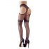 Cottelli - Gewellte Sexstrumpfhose (schwarz) - M