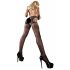 Cottelli - Wellenmuster Sex-Strumpfhose (schwarz)  - XL