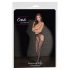 Cottelli Legwear - Offene, glitzernde Netzstrumpfhose - Schwarz (S-L) 