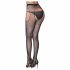 Cottelli Legwear - Offene, glitzernde Netzstrumpfhose - Schwarz (S-L) 