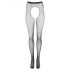 Cottelli Legwear - Offene, glitzernde Netzstrumpfhose - Schwarz (S-L) 