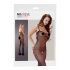 / NO:XQSE - Seitlich gemustertes Catsuit - schwarz  - 2XL/3XL