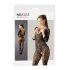 NO:XQSE - Blumiges Catsuit - Schwarz (S-L) 