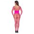 Cottelli - Netz-Catsuit (pink) - S-L